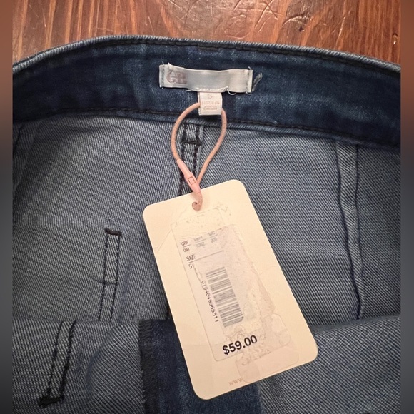 GIANNI BINI GB Wide Leg Denim Jeans NEW with Tags Junior Size 5 Dillards - Picture 4 of 7